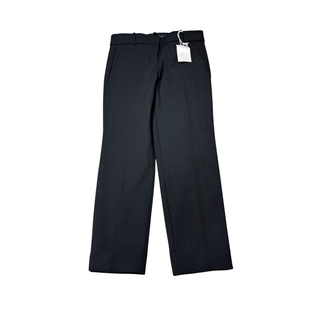 NWT J.Crew Cameron Slim Crop Pant Black Bi-Stretch Perfecting Womens 6 W30 L25